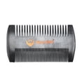 thumbnail image 3 of de de de para Hombre para Cabello / Barba / + Funda de material cuero - color marrón Yinane Peine de barba de madera, 3 of 5