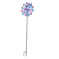 thumbnail image 4 of Wind Spinners, Easy Assemble Windmill Spinners Exquisite Sturdy Double Layer Decorative Stable Anti Rust  For Lawn Decoration, 4 of 8