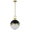 thumbnail image 6 of 60/7878-Nuvo Lighting-Everton - 2 LightPendant-18 Inches Tall and 14 Inches Wide-Matte Black Finish, 6 of 16