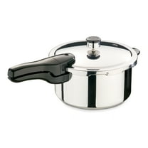 Open Box Presto 4 qt Stainless Steel Pressure Cooker, Tri Clad Base, Silver
