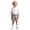 Black, variant on mgoYE Shorts for Boys 9-18 Months Cotton Stripe Elastics Waist Casual Summer Toddler Shorts Lightweight Black