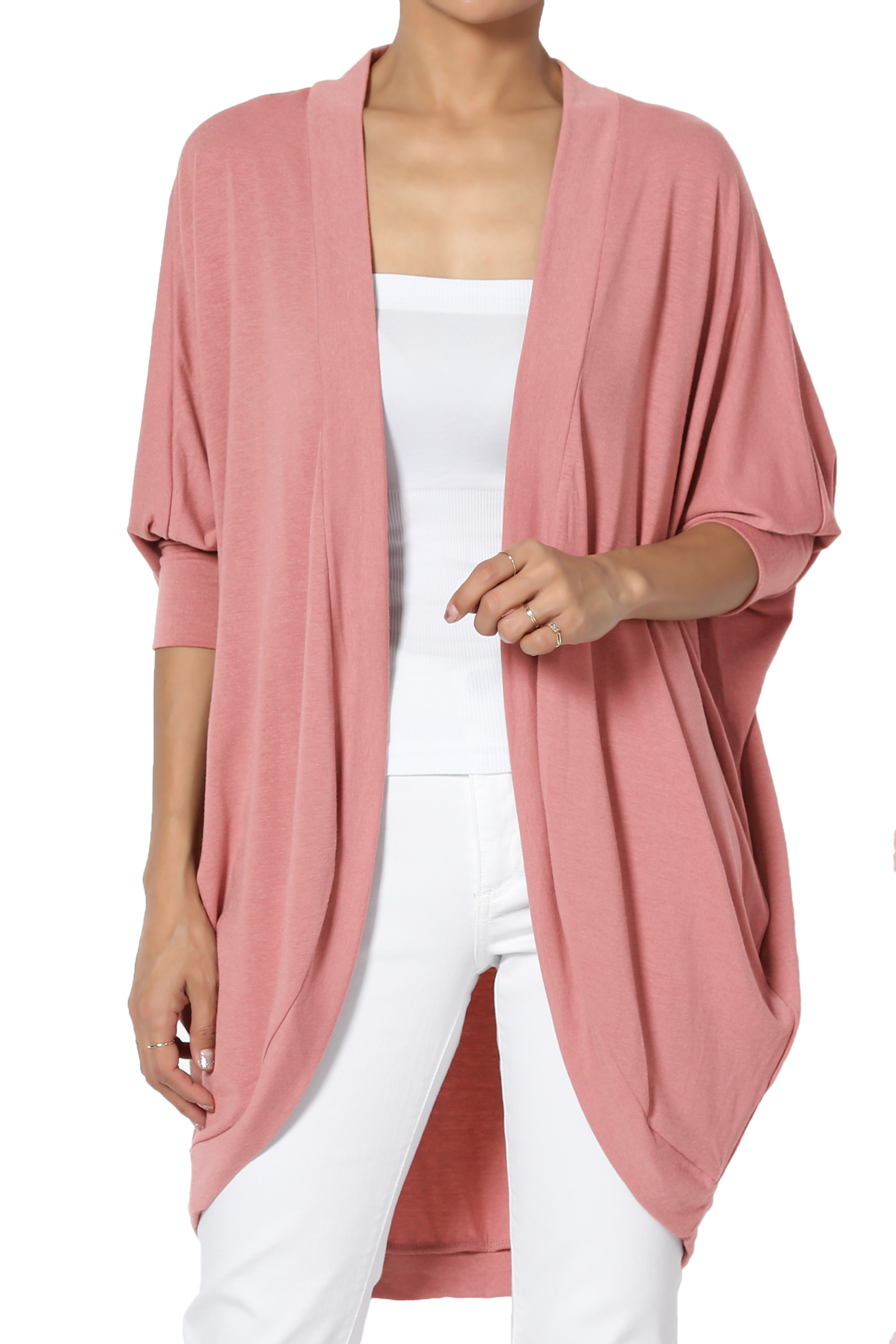 jersey kimono cardigan