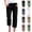03# Black, variant on Linen Pants Women 2026 Spring Summer Fashion Straight Leg Pant Casual High Waisted Loose Trousers with Pockets Army Green S