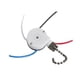 thumbnail image 5 of Control de luz de pared, reemplazo de interruptor de ventilador de techo de 4 cables, interruptor de luces de ventilador para iluminación de gabinete, 5 of 9
