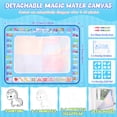 thumbnail image 4 of Veeboto Bounce House with Blower, Basketball Hoop, White Bouncy Castle with Slide, Balloons, Floor Cloths, Water Painting Mat, Suitable for Weddings, Parties, Birthdays, Indoor and Outdoor Decoration, 4 of 7