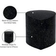thumbnail image 2 of Meridian Furniture Petal Black Terrazzo Pattern Iron Metal Table Coffee Table, 2 of 6