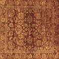thumbnail image 1 of Ahgly Company Indoor Square Oriental Brown Traditional Area Rugs, 5' Square, 1 of 4