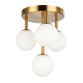 thumbnail image 1 of Dainolite MGL-94FH-AGB Flush Mount, 1 of 3