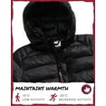 thumbnail image 2 of CANADA WEATHER GEAR Boys' Puffer Jacket - Lightweight Nylon Packable Winter Coat for Boys (8-20), 2 of 7