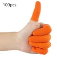 thumbnail image 2 of Almencla 100 Pieces Disposable Latex Finger Cots for Industrial Apply Jewelry Washing, 2 of 8