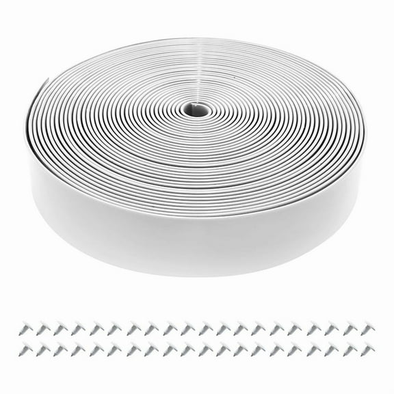 Vinyl Straps for Patio Chair Repair Kit 2in Wide 20 Ft Long Replacement Straps 20 Rivets for Chaise Lounge Repair White,1 roll * 20 Ft Long Replacement Straps 20 * Free Rivets,White