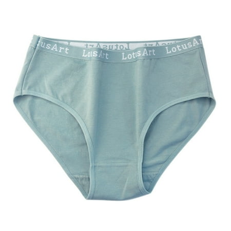 VMESZQFG Women s Briefs Underwear High Waist Lace Panties Women Large Size Mid High Waist Briefs Summer Letter Sports Comfortable Underwear Women Underwear Cotton Bikini