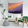 thumbnail image 5 of ZICANCN Funny Tapestry for Bedroom Aesthetic,Night Mysterious Forest Pattern Wall Tapestry for Living Room 60x40 Inches, 5 of 8