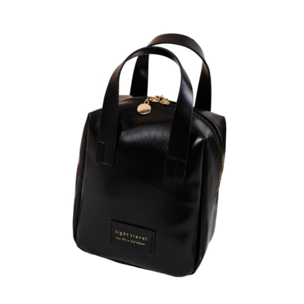 Bolsa de Maquillaje de Viaje Fernando Almacenamiento de Cosméticos Negro