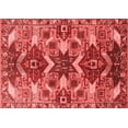 thumbnail image 1 of Ahgly Company Indoor Rectangle Oriental Red Industrial Area Rugs, 7' x 9', 1 of 4