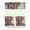White-514, variant on Boho Kitchen Curtains for Windows – Rustic Tribal Floral Print Cafe Curtains, Vintage Bohemian Geometric Panels for Home Décor