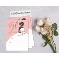 thumbnail image 5 of Inkdotpot 30FloralFill-In Style Bridal Shower Invitations Wedding Blank Invites, 5 of 8