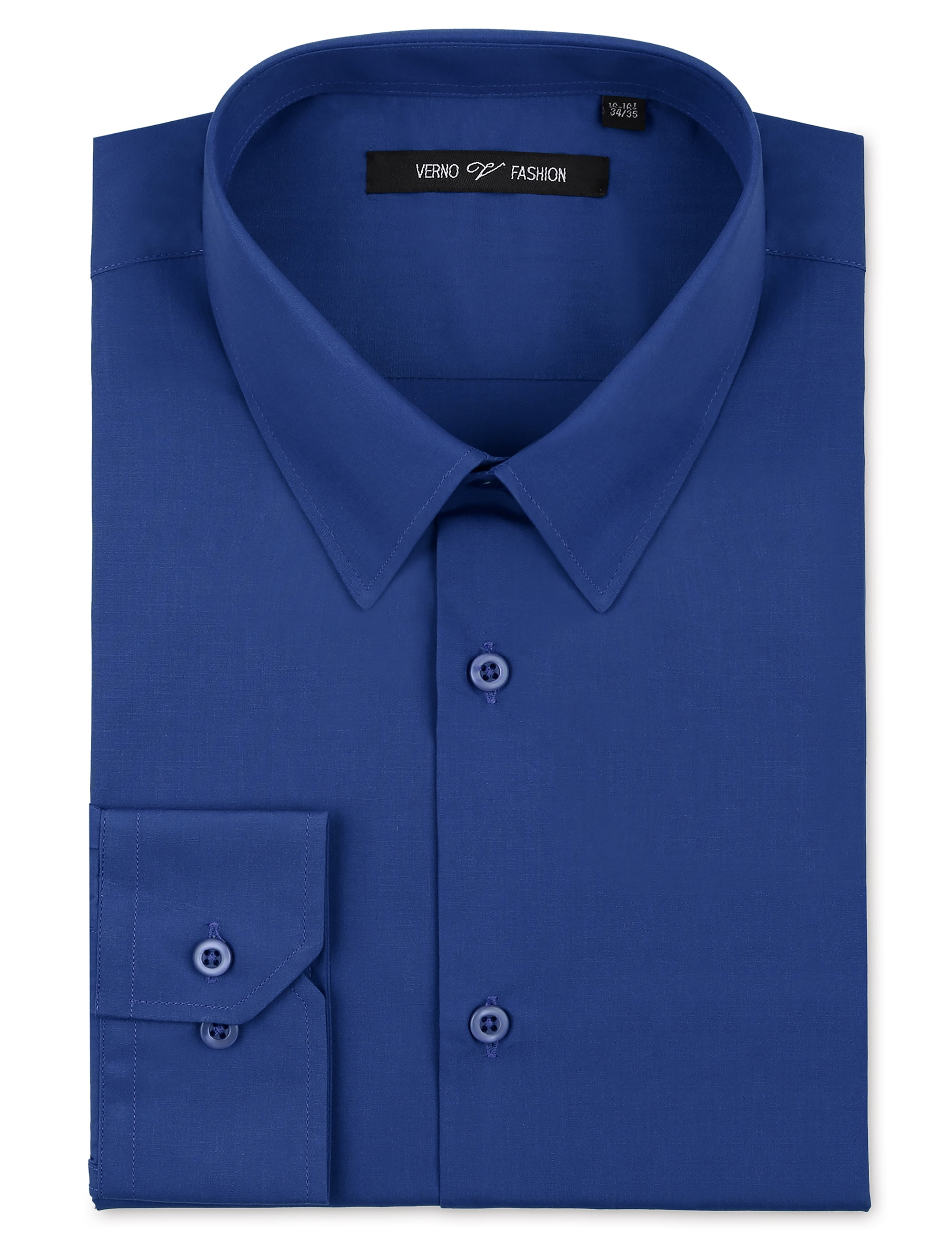 walmart mens long sleeve dress shirts