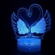 thumbnail image 1 of Lámpara de mesa Penguin Flamingo 3D Colorful Touch Bedside Night, 1 of 1