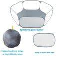 thumbnail image 2 of Corral para Mascotas GABraden, Tienda para Pequeños Animales y Reptiles, Jaula Gris, 2 of 7