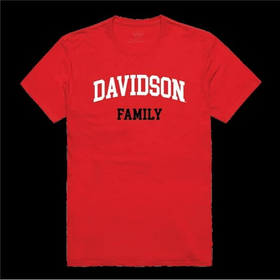 W Republic 571-288-RD2-01 Davidson Wildcats Family T-Shirt, Red - Small