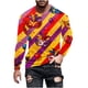 thumbnail image 2 of Amzcrzy Sudadera Para Hombre, Moda Para Hombre, Estampado De Carnaval, Blusa De Manga Larga Y Cuello Redondo, Color Rojo, Talla S, 2 of 5