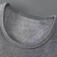 thumbnail image 3 of Big & Tall Fleece Lined Base Layers Tops Mens Long Sleeve Thermal Underwear Shirts Cold Weather Gear Snow Wear Gray, 3XL, 3 of 7