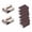 D, variant on Carborundum Emery Cleaning Sponge with Handle - Heavy Duty Rust Eraser Brush for BBQ Grill, Pots and Pans - Diamond Carbide Scrubber for Grease, Burnt-On Food, Stainless Steel