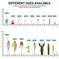 thumbnail image 6 of THKFISH Fishing Lures Kit, Bass Fishing Gear Kit for Freshwater Tackle Box with Tackle Included Topwater Baits, Swimbaits, Frog, Fsihing Bait Accessories Gift for Men, 6 of 9