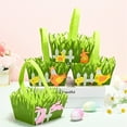 thumbnail image 6 of XunW Easter Decorations For The Home Easter Round Nonwoven Fabric Basket Decorative Craft Ornaments For Gift Easter Home Decoration, 6 of 12