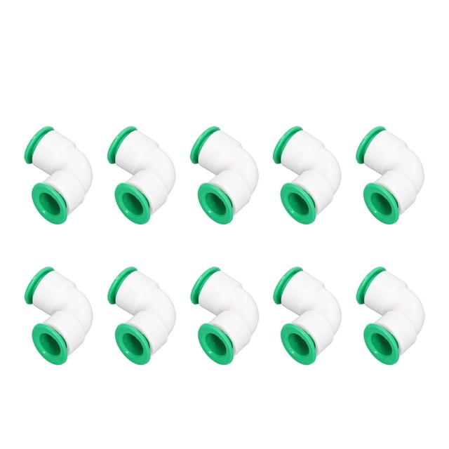 Conector de tubo de grado NikouMX Conector acodado de 10 piezas PPR Accesorio de tubo acodado