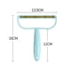 thumbnail image 3 of Quita Pelusas Removedor de pelusas portátil de doble cara Fuzz Fabric Pet Clothes Fur Shaver Azul Ehuebsd Libre de BPA, 3 of 3