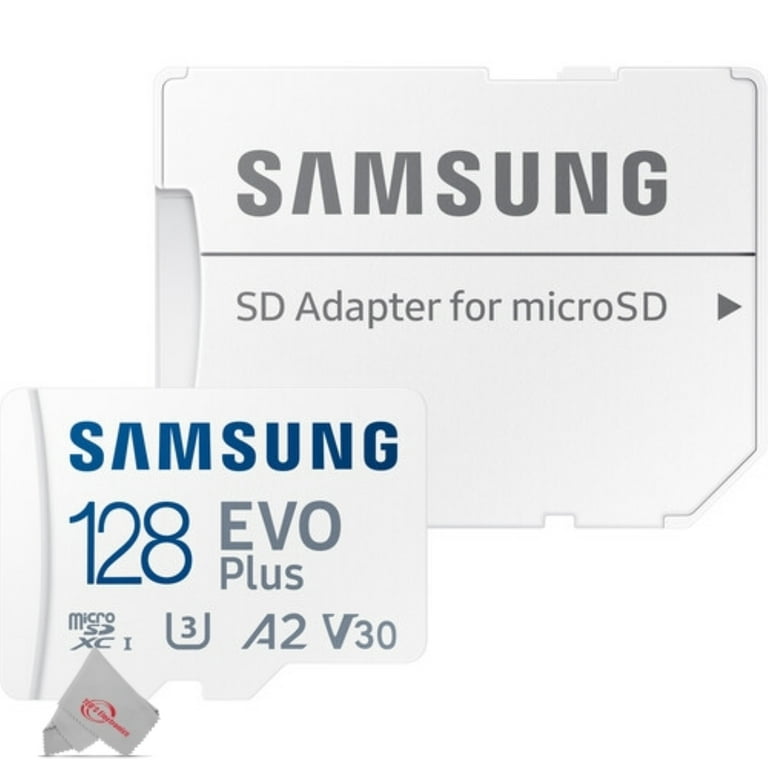 SAMSUNG - Carte Mémoire Micro SD 128 Go Gb ( EVO PLUS 2021 Class 10 ) - 130  MB/s