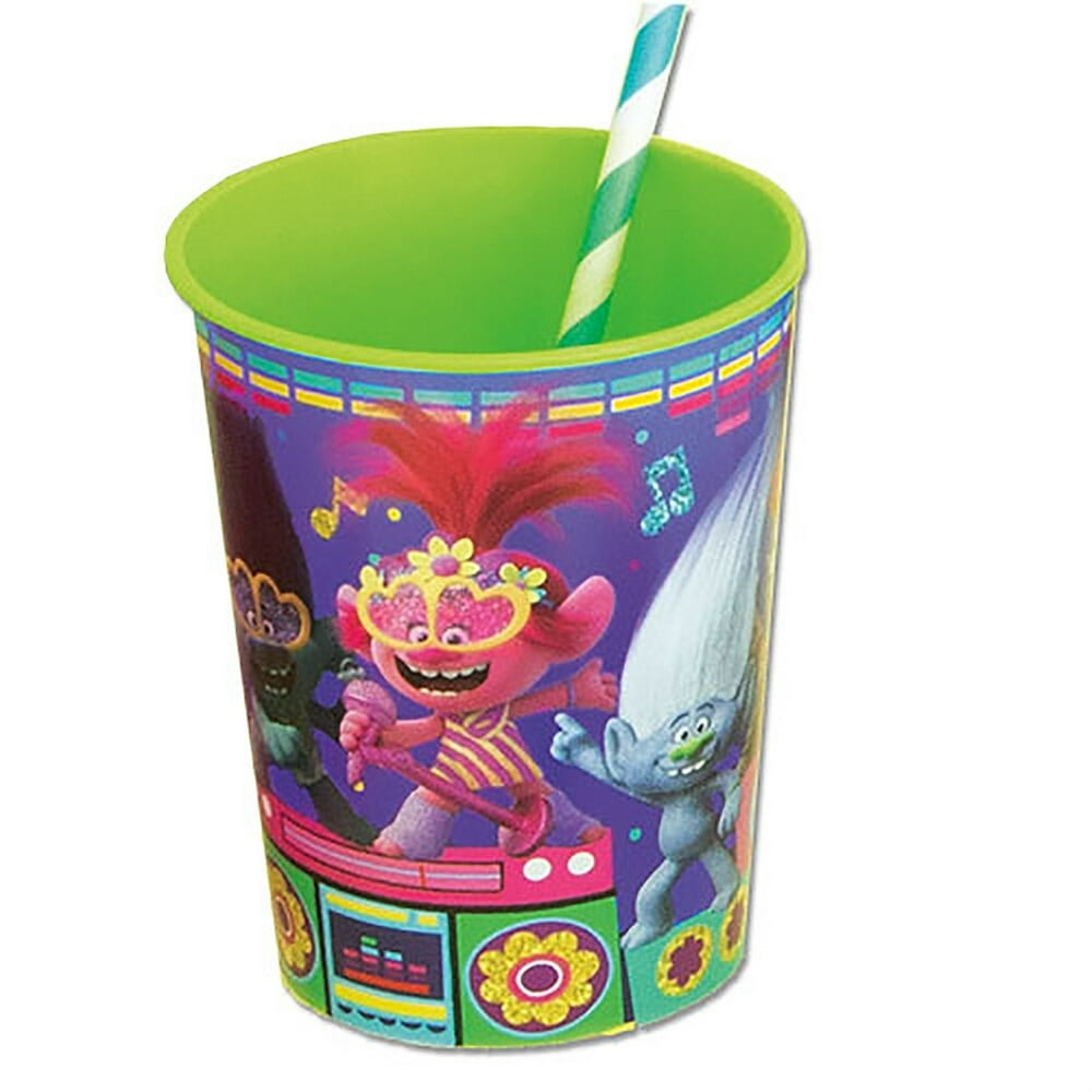 Trolls World Tour 16oz Plastic Stadium Cup