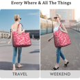thumbnail image 5 of 22 Inch Oversized Travel Bag Lightweight Canvas Weekender Duffel with Multi Pockets, Camouflage Print, 5 of 5