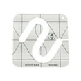 thumbnail image 2 of Tnobhg Acrylic Quilting Template Pratical Free Motion Quilting Ruler for Domestic Sewing Machine Ruler DIY Craft, 2 of 8