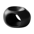 thumbnail image 2 of Quemador de aceites esenciales, calentador de aromas, difusor de cerámica para interiores, portavelas para meditación, Valentín, sala de estar Negro, 2 of 8