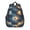 Baseballs and Flames-1, variant on Baseballs and Player Silhouettes Backpack for School, Cute School Bag with Adjustable Shoulder Straps and Padded Back, 15"x11.42"x5.5"