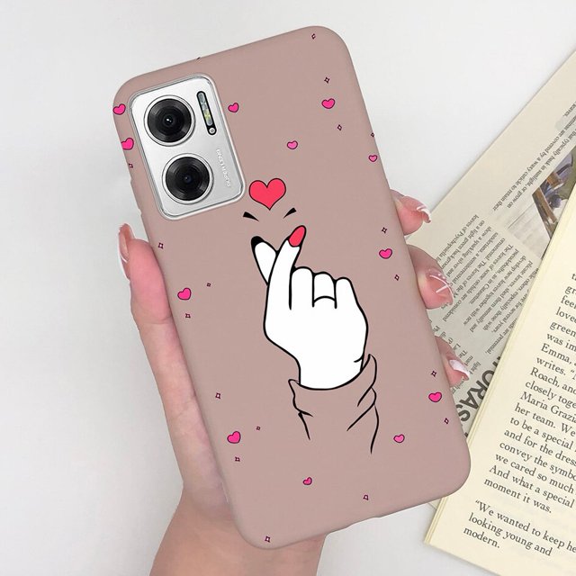 Funda de teléfono para Xiaomi Redmi Note 11E 5G, carcasa de silicona suave, colorida, mate, chica Guay, para Redmi 10 Prime + 5G, 2022 Fivean unisex