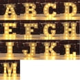 thumbnail image 5 of Aniversario de bodas romántico Ilumina Letras de AMOR Firmar LED Deco de pared de bloque grande Sunnimix LED Señal, 5 of 5