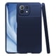 thumbnail image 1 of Atti Rugged Carbon Xiaomi Mi 11 Lite 4g/5g Azul Marino 1pz Mas Mica 9D Atti Funda de Silicon Uso Rudo, 1 of 8