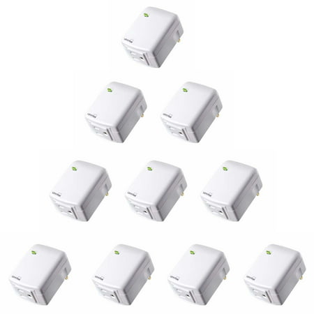 Leviton Decora Smart Plug-in Outlet with Z-Wave Plus Technology (10-pack) - 0