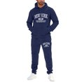 thumbnail image 2 of Hoodie Sweatpants Sets Long Sleeve Hoodie and Joggers 2-Piece Men Running Sets Printing Casual Sweatshirt Sweatpants 2 Pcs Set, 2 of 5