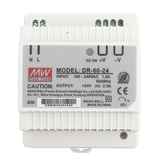 DR-60-24 60W Single Output 24V Din Rail Power Supply AC/DC Switching Power Supply