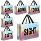 thumbnail image 1 of Set de bolsas de regalo Kolldenn holográficas de 32 x 22 x 10 cm, 5 unidades, 1 of 7