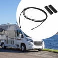 thumbnail image 3 of fastboy Cargo With Cabinet Fence RV Organizer, For Van Truck Motorhome Shelves , For Camping Home Solutions , With Home black, 3 of 6