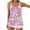 Pink, variant on Women's Plus Size Modest Tankini Sets High Waist 2 Piece Bathing Suits Ladies Swimsuits for Old Women Retro Beachwear Pink, S