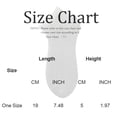 thumbnail image 3 of Lumtrix Men's Breathable Thin Ankle Socks Summer Lightweight Wicking Dress Casual Business Socks White One Size, 3 of 5