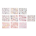 thumbnail image 1 of 10 Sheet/Set Nail Art Sticker Lipstick High Heels Pattern Stickers Self Adhesive Nail Art Stickers, 1 of 14