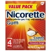 Nicorette Nicotine Gum, Stop Smoking Aids, 4 Mg, Cinnamon Surge, 160 Count